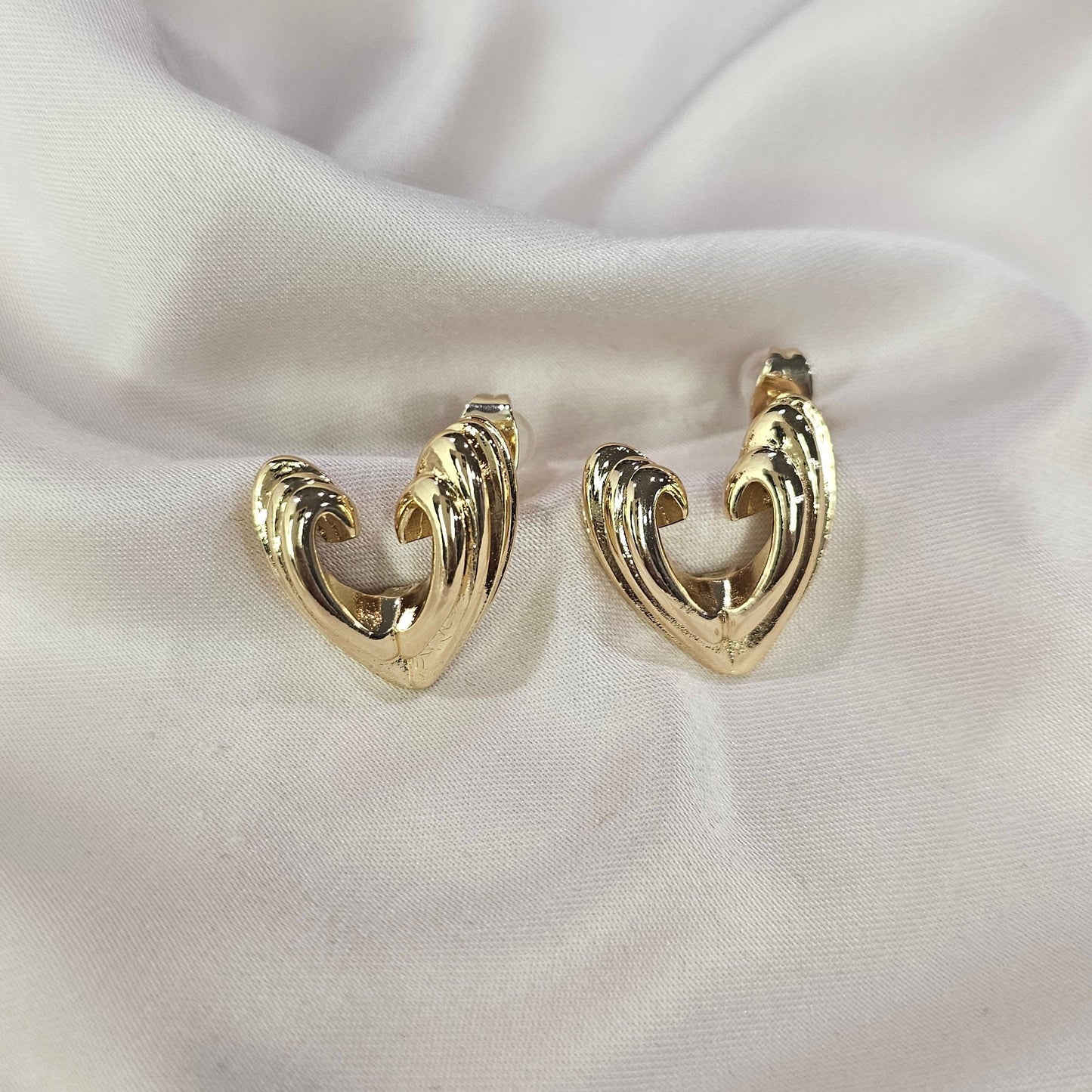 Juliette Heart Studs