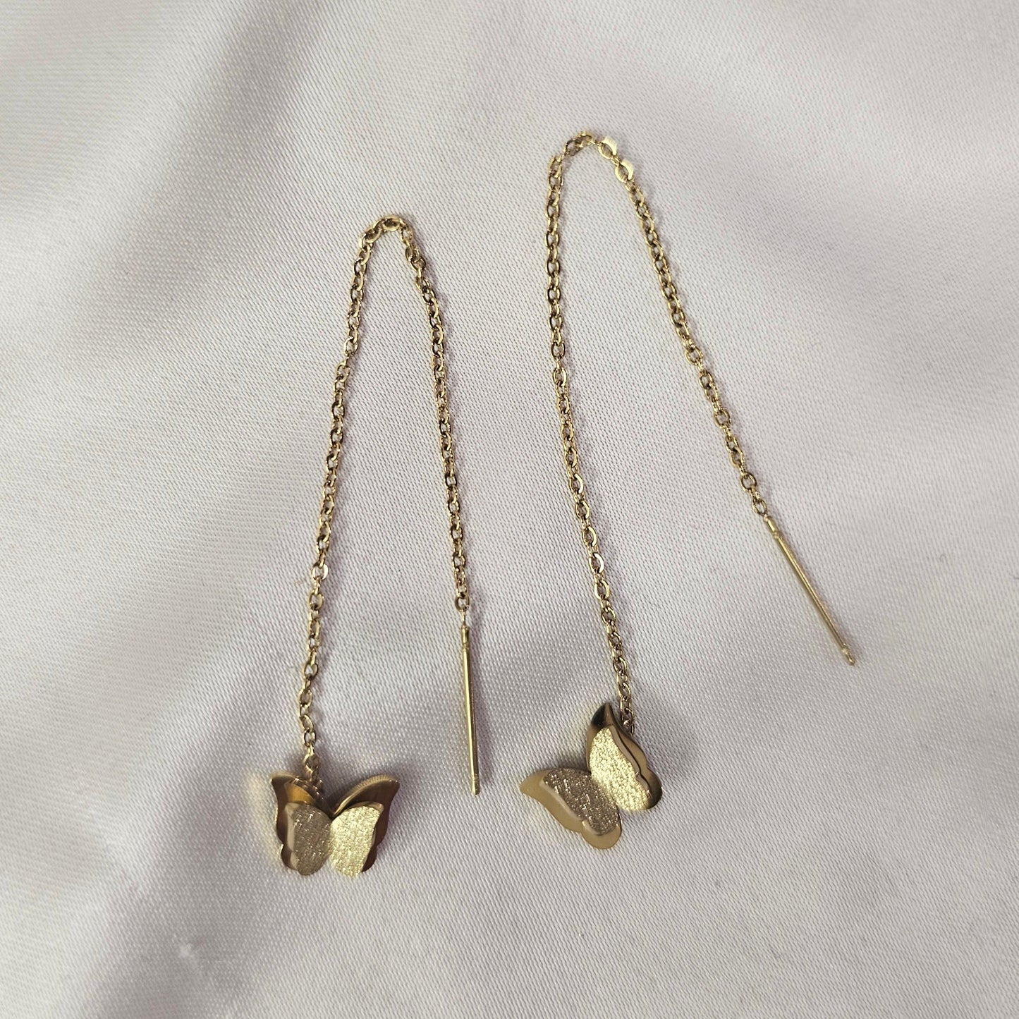 Celeste Butterfly Chain Earrings
