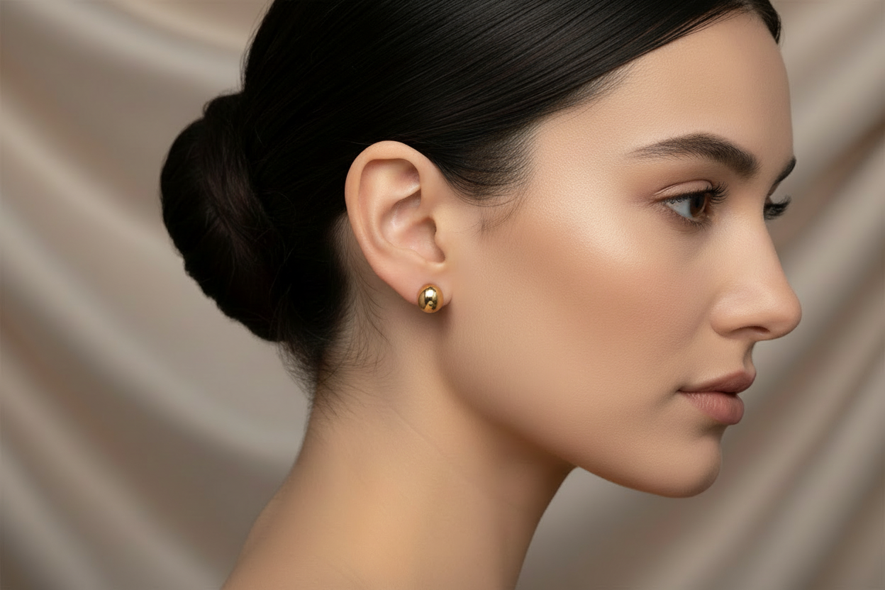 Yara Oval Studs