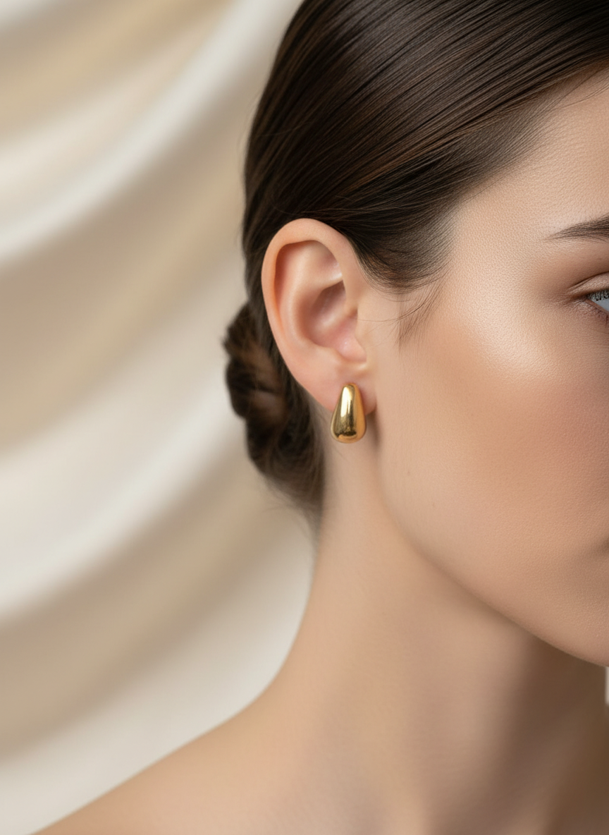 Charlotte Mini Tear Drop Studs