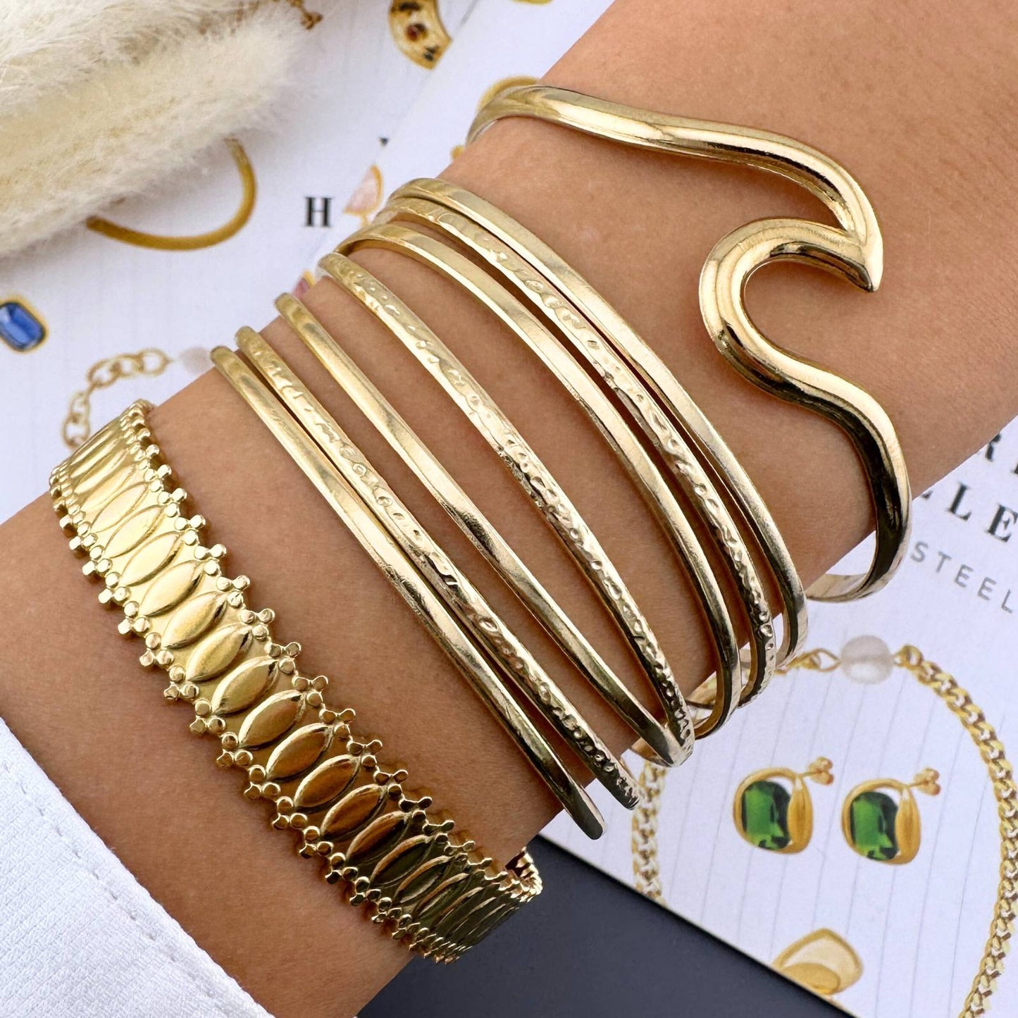 Harmony Cuff Bangle