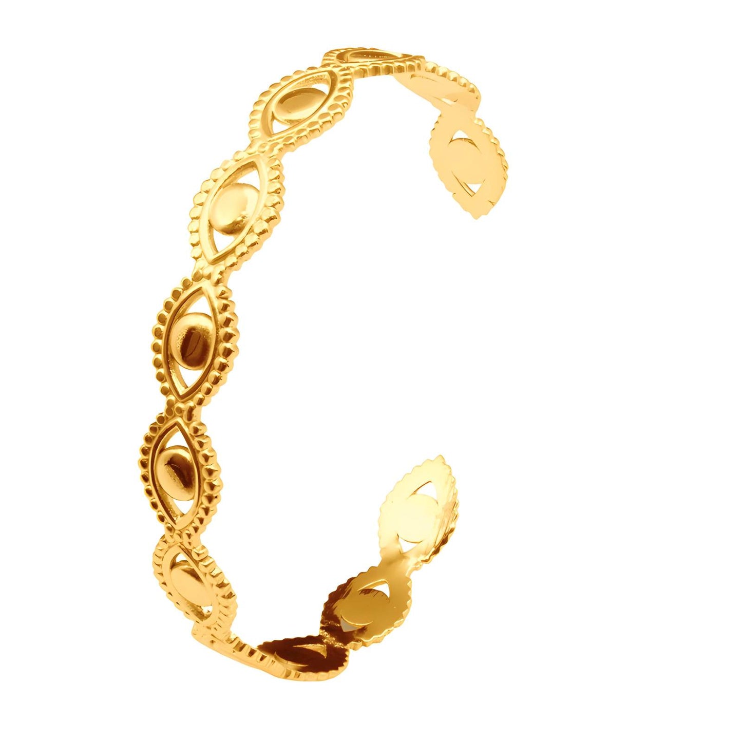 Bliss Evil Eye Cuff Bangle