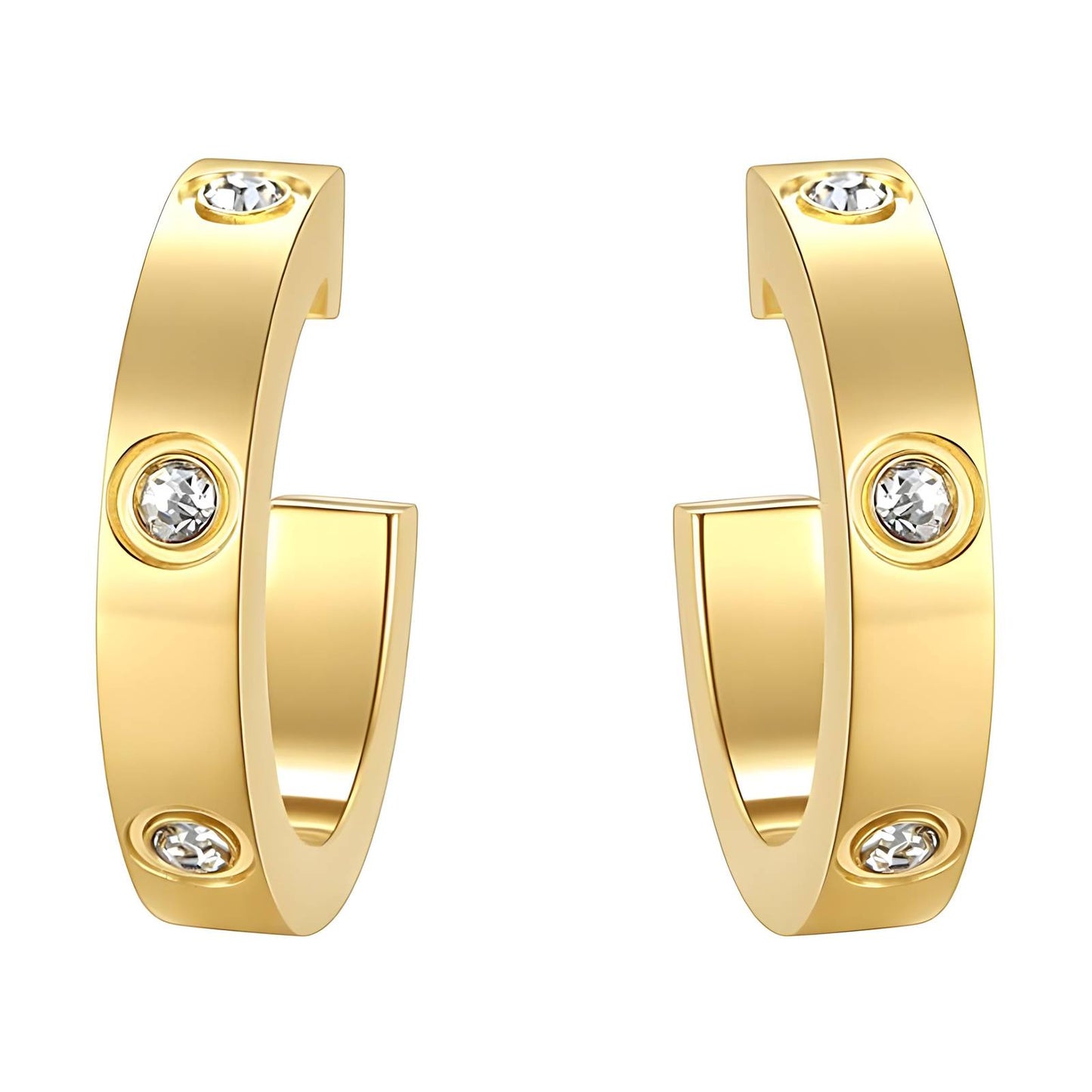 Isabella Huggie Hoops
