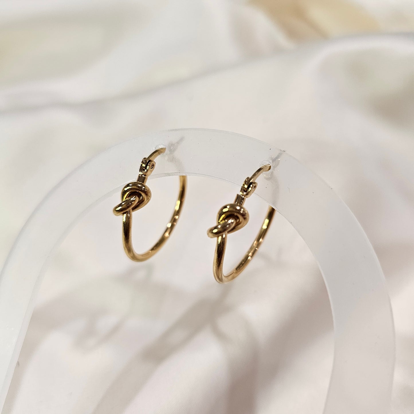 Emilia Knoted Hoops