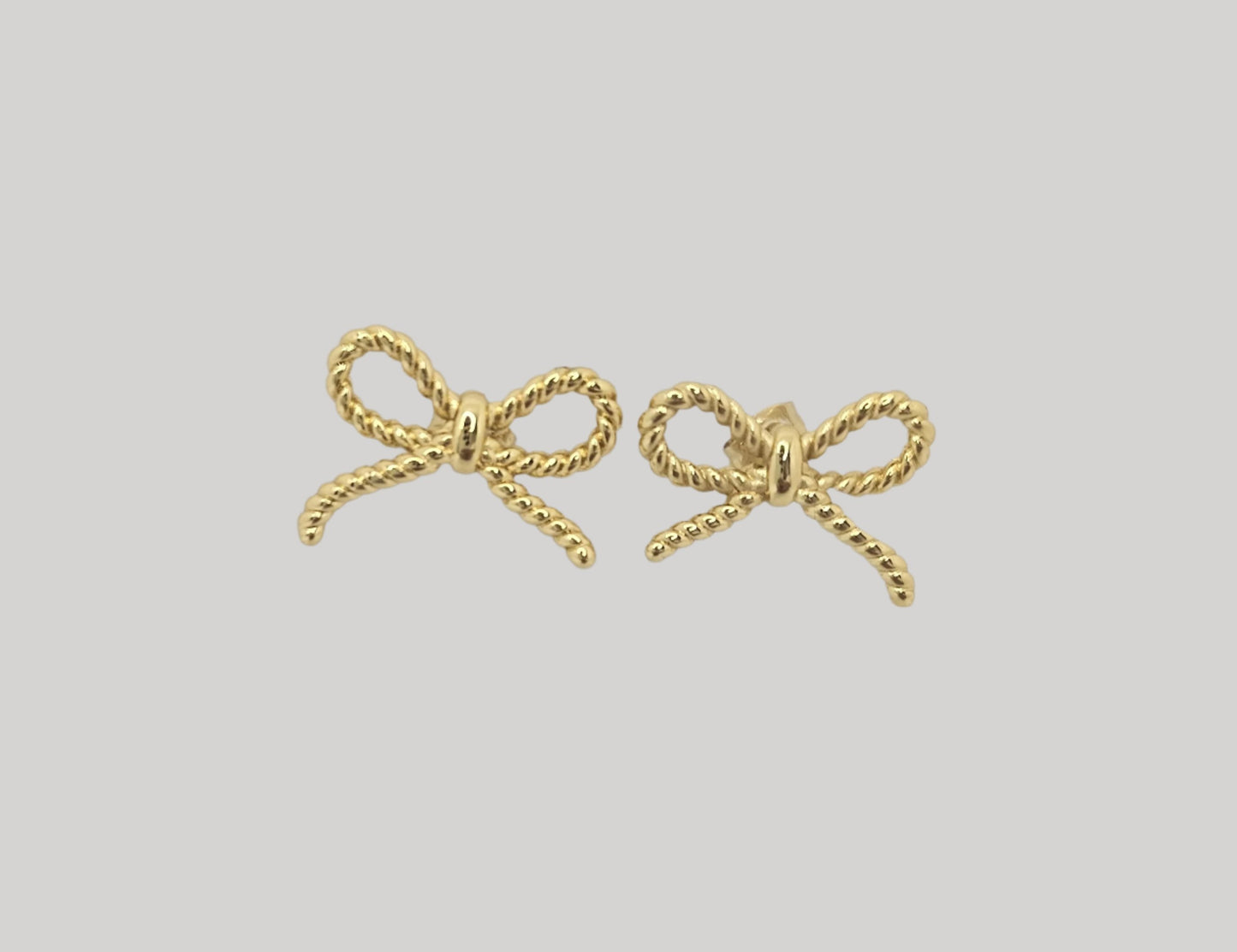 Victoria Bow Studs