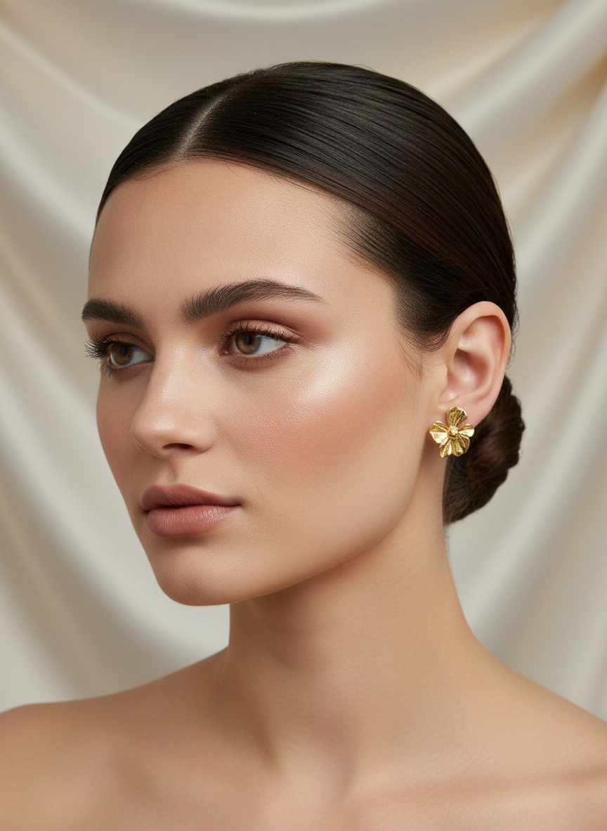 Victoria Flower Studs