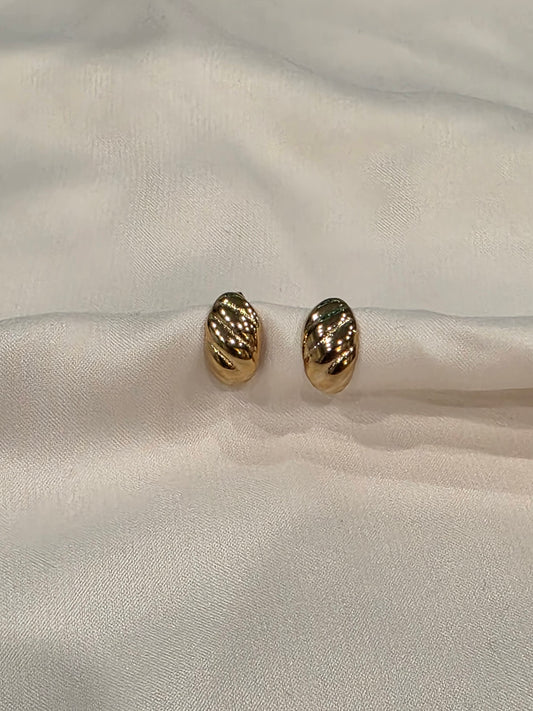 Seraphina Croissant Studs