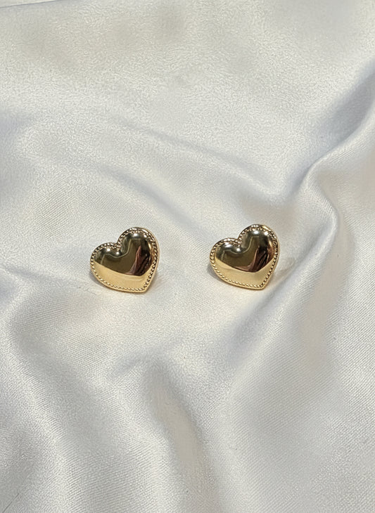 Juliette Heart Studs