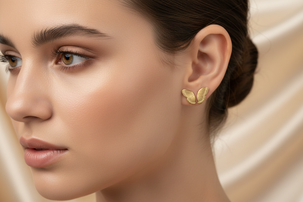 Butterfly Wings Studs