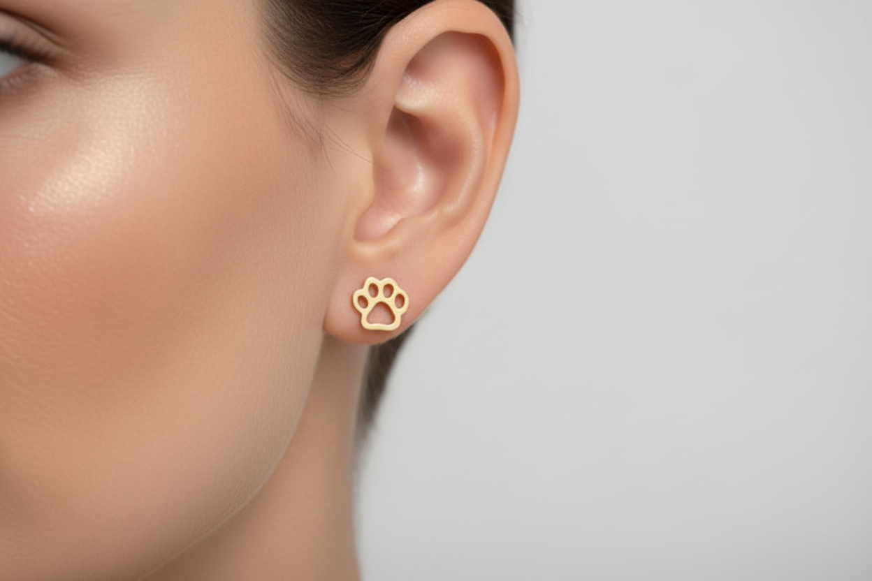 Dog Paw Studs