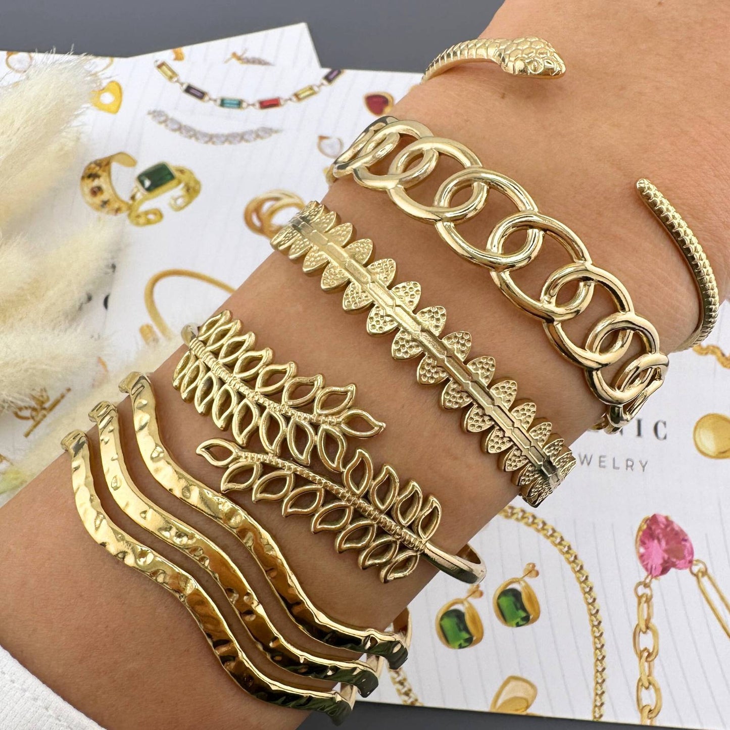Echo Cuff Bangle