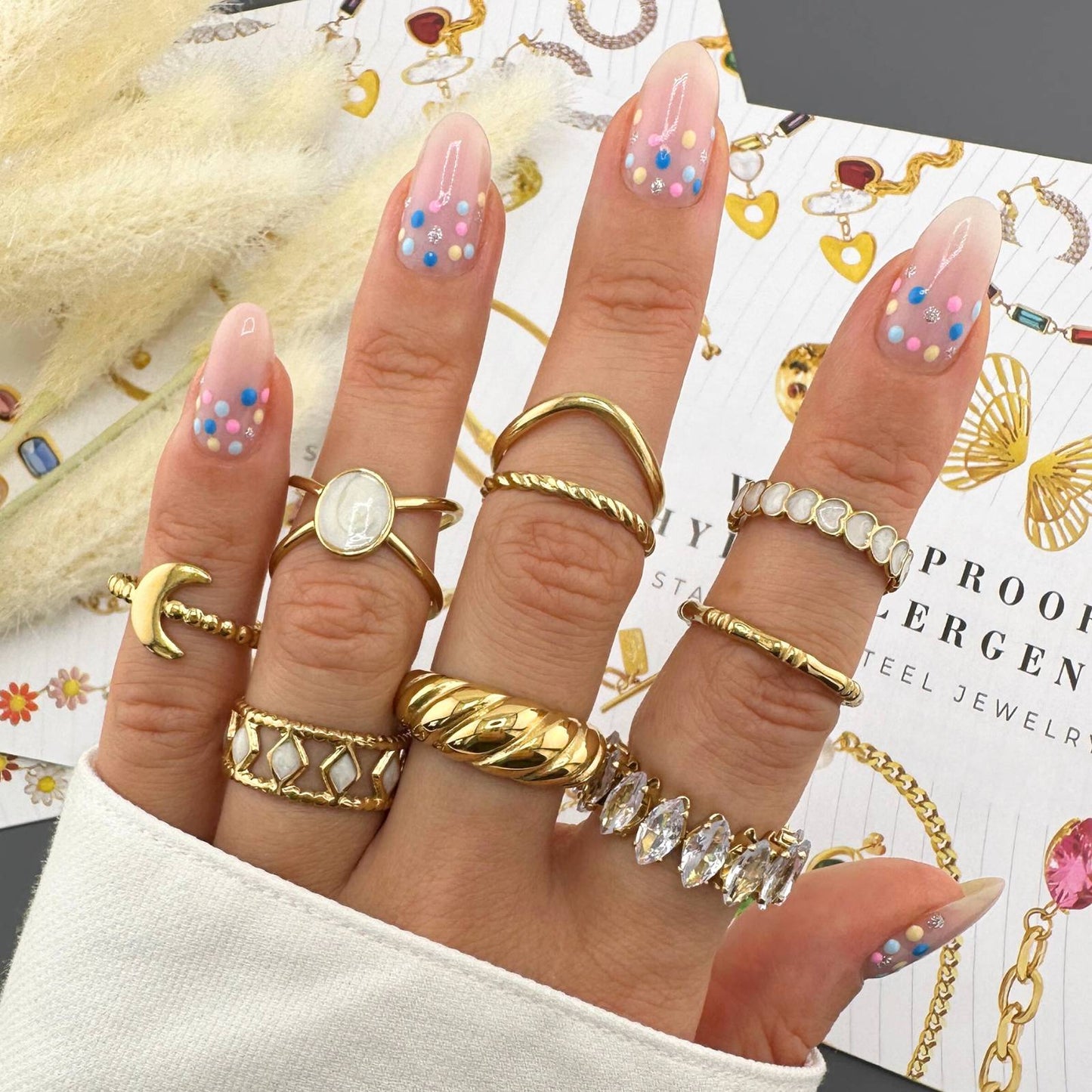 Cleo Croissant Ring