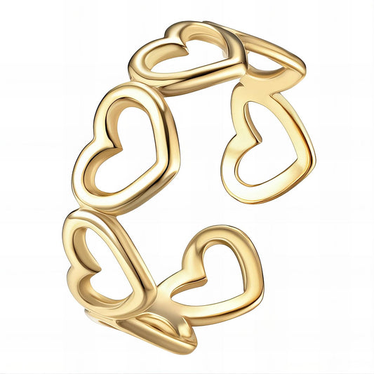 Amina Heart Ring