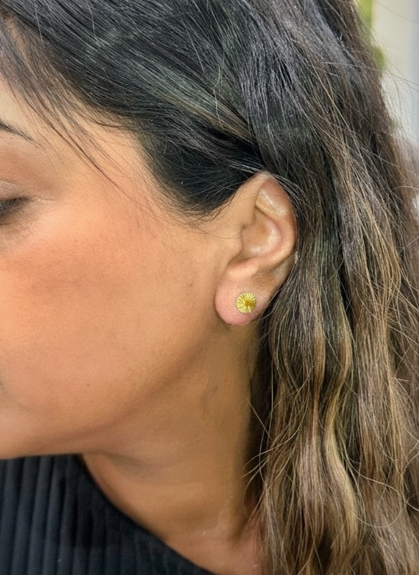 Zoe Circle Studs
